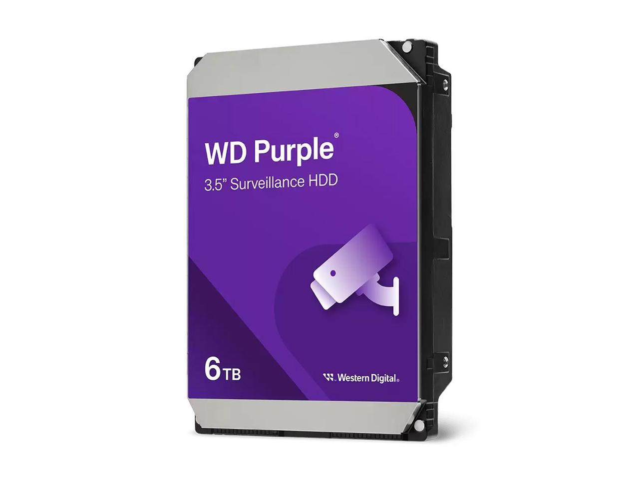 Western Digital Purple Surveillance 3.5-inch 5400rpm SATA Internal Hard Drive 6TB (WD64PURZ) - Image 9