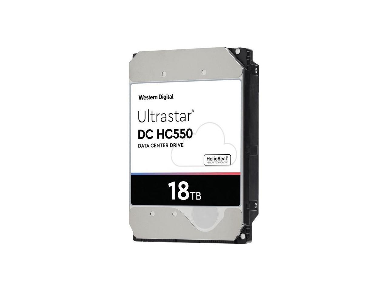 WD Ultrastar DC HC550 18TB Hard Drive 3.5" Internal 512MB SATA 7200 RPM 512E SE NP3 DC HC550 0F38459 (WUH721818ALE6L4) - Image 7