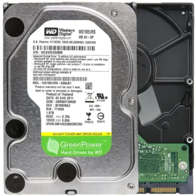 Western Digital AV-GP WD10EURS 1TB 64MB Cache SATA 3.0Gb/s 3.5" Internal Hard Drive Bare Drive wholesale