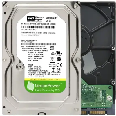 WD AV WD5000AURX 500GB IntelliPower 64MB Cache SATA 6.0Gb/s 3.5" Internal Hard Drive Bare Drive wholesale