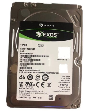 Seagate Exos 10E2400 1.2TB SAS 2.5" 256MB ST1200MM0129 HDD Hard Disk Drive wholesale Seagate Exos 10E2400 1.2TB SAS 2.5" 256MB ST1200MM0129 HDD Hard Disk Drive wholesale