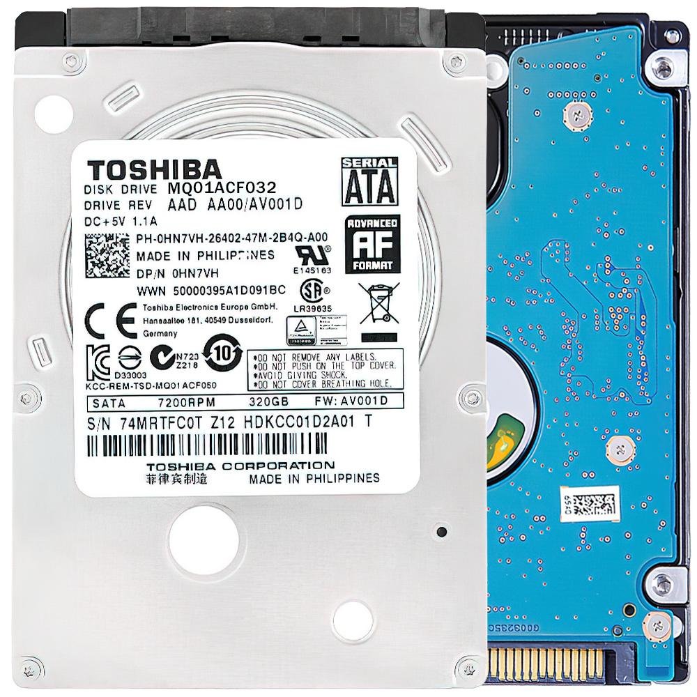 TOSHIBA MQ01ACF 320GB 2.5" 16MB MQ01ACF032 HDD Hard Disk Drive - Image 2