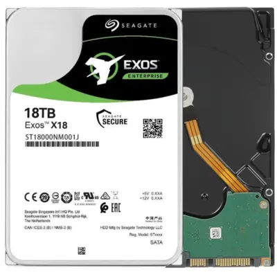 Seagate Exos X18 18TB 3.5" 261MB ST18000NM001J HDD Hard Disk Drive wholesale Seagate Exos X18 18TB 3.5" 261MB ST18000NM001J HDD Hard Disk Drive wholesale