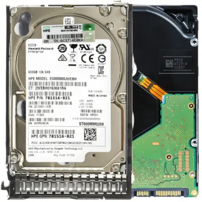 HPE 600GB SAS 2.5" 781516-B21 HDD Hard Disk Drive wholesale