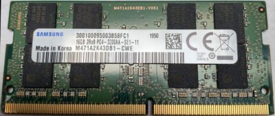 Samsung M471A2K43DB1 CWE 16GB DDR4 3200MTs Non ECC Memory RAM SODIMM wholesale Samsung M471A2K43DB1 CWE 16GB DDR4 3200MTs Non ECC Memory RAM SODIMM wholesale