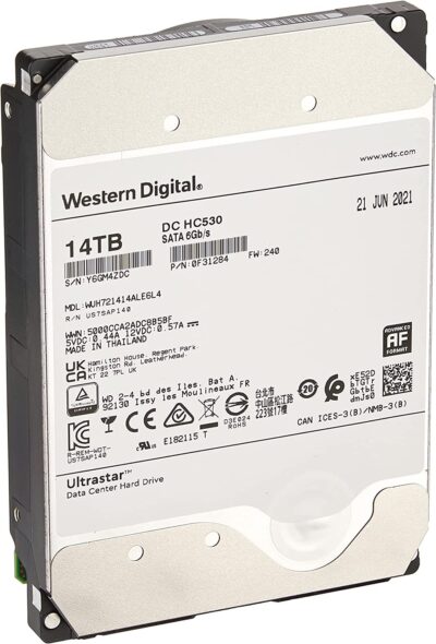 WD Ultrastar DC HC530 14TB 3.5" 512MB WUH721414ALE6L4 HDD Hard Disk Drive wholesale WD Ultrastar DC HC530 14TB 3.5" 512MB WUH721414ALE6L4 HDD Hard Disk Drive wholesale