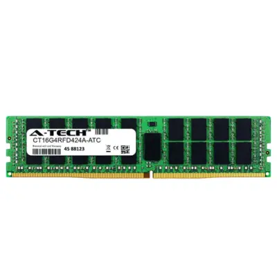 Crucial 16GB DDR4 2400 (PC4 19200) Server Memory Model CT16G4RFD424A wholesale