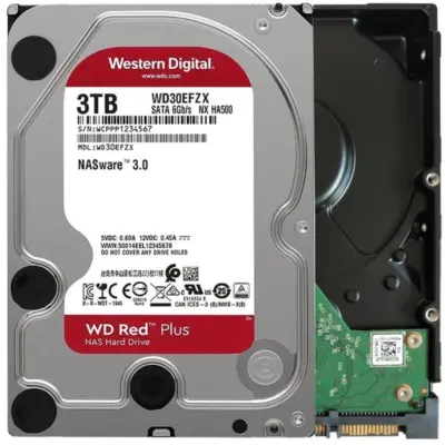 WD Red Plus 3TB 3.5" 128MB WD30EFZX HDD Hard Disk Drive wholesale