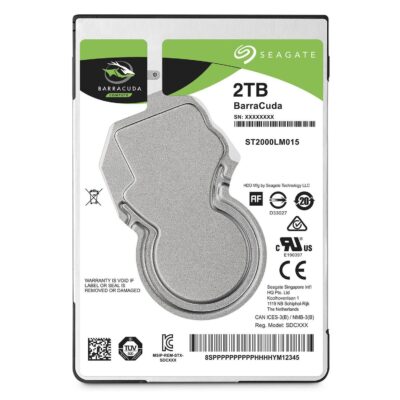 Seagate 2TB BarraCuda 5400 RPM 128MB Cache SATA 6.0Gb/s 2.5" Laptop Internal Hard Drive ST2000LM015 wholesale