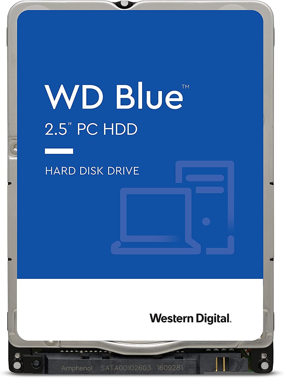 Western Digital 500GB WD Blue Mobile Hard Drive - 5400 RPM Class, SATA 6Gb/s, 16MB Cache, 2.5" - WD5000LPCX - Image 2