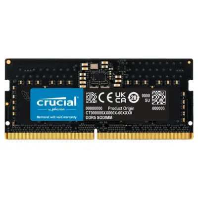 Crucial 8GB DDR5 4800 (PC4 38400) Laptop Memory Model CT8G48C40S5 wholesale