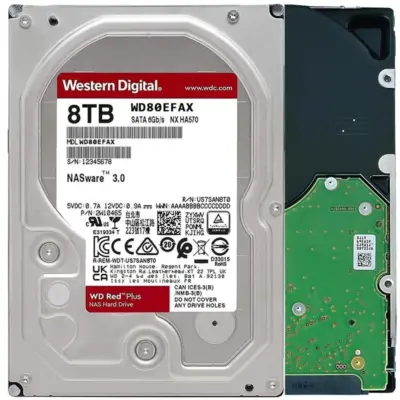 WD Red Plus 8TB 3.5" 256MB WD80EFAX HDD Hard Disk Drive wholesale WD Red Plus 8TB 3.5" 256MB WD80EFAX HDD Hard Disk Drive wholesale