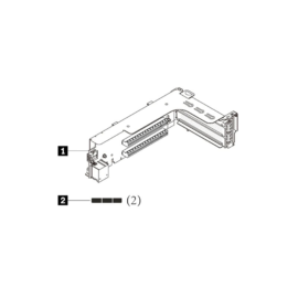 Lenovo ThinkSystem SR650 V3 x8/x8 PCIe Gen4 Riser3 Option Kit 4XH7A82904