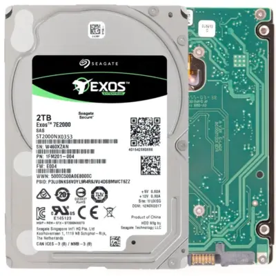 Seagate Exos 7E2000 2TB SAS 2.5" 128MB ST2000NX0353 HDD Hard Disk Drive wholesale Seagate Exos 7E2000 2TB SAS 2.5" 128MB ST2000NX0353 HDD Hard Disk Drive wholesale