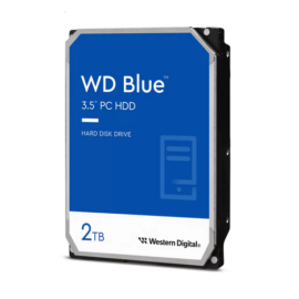 WD Blue 2TB Desktop Hard Disk Drive - 5400 RPM SATA 6Gb/s 64MB Cache 3.5 Inch - WD20EARZ