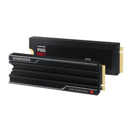 Samsung M.2 9100 Pro NVMe Gen5 8TB SSD with heatsink (R:14800, W:13400MB/s, MZ-VAP8T0CW)