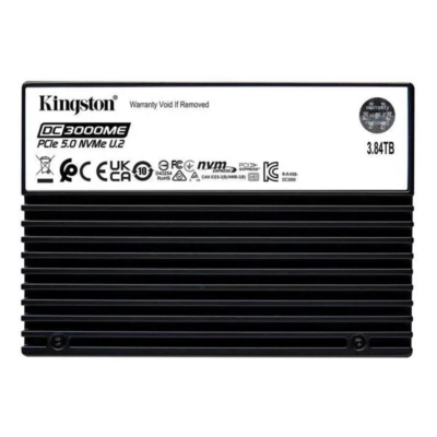 Kingston 3.84TB DC3000ME U.2 PCIe 5.0 NVMe TCG Opal Enterprise SSD SEDC3000ME/3T8 wholesale