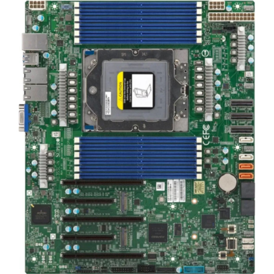Supermicro AMD EPYC(TM) 9005 series Processors System on Chip Support up to DDR5 12 DIMM slots (1DPC) MBD-H14SSL-N-B Motherboard wholesale Supermicro AMD EPYC(TM) 9005 series Processors System on Chip Support up to DDR5 12 DIMM slots (1DPC) MBD-H14SSL-N-B Motherboard wholesale